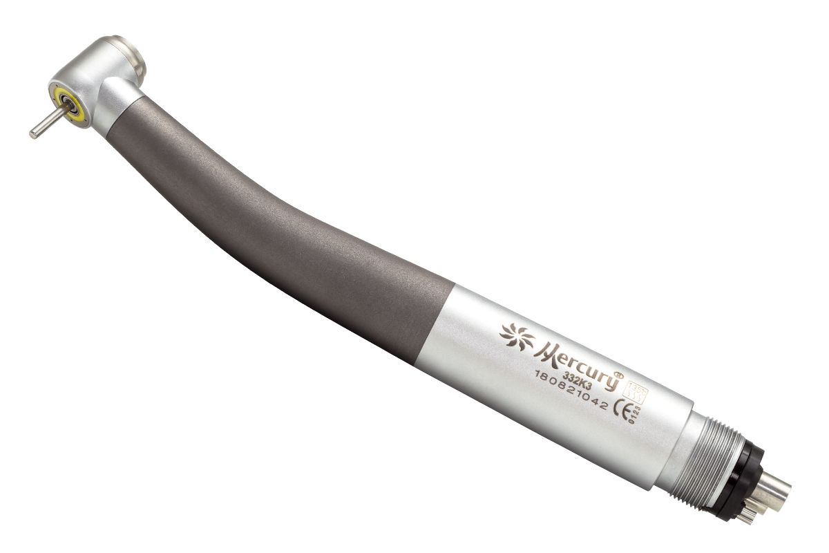 Стоматологический наконечник с кольцевым светом и 5-канальным спреем Mercury 332k3