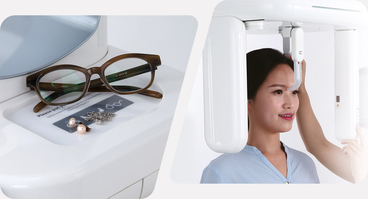 Лоток для личных вещей пациентов дентального компьютерного 3D томографа