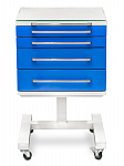 Стоматологический столик СИПС М-01, Синий - Фото 2