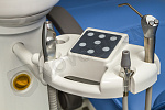 Стоматологическая установка WOD 550 нижняя подача в мягкой обивке, Голубая - Фото 5