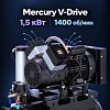 Компрессор воздушный медицинский безмасляный Mercury Black M HK-6EW-90 (280л) с мембранным осушителем - Фото 16