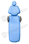 Стоматологическая установка WOD 550 нижняя подача в мягкой обивке, Голубая - Фото 6