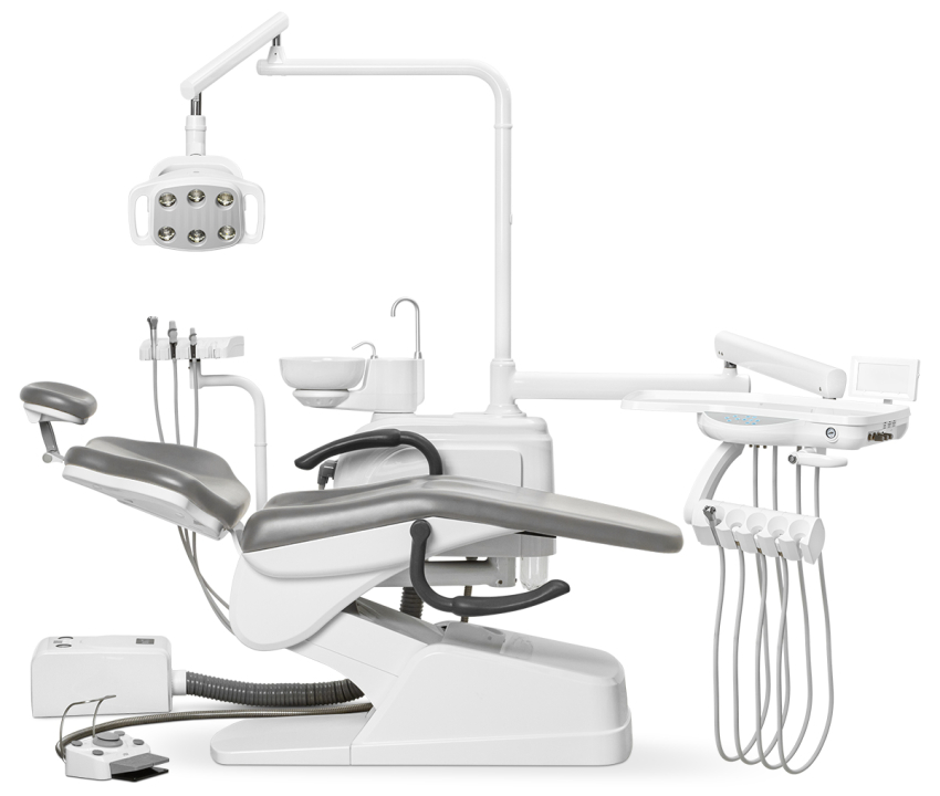 Стоматологическая установка Anya AY-A 1000 нижняя подача, Серый AY-13